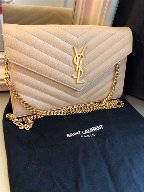 ysl chain bag price|ysl shoulder bag beige.